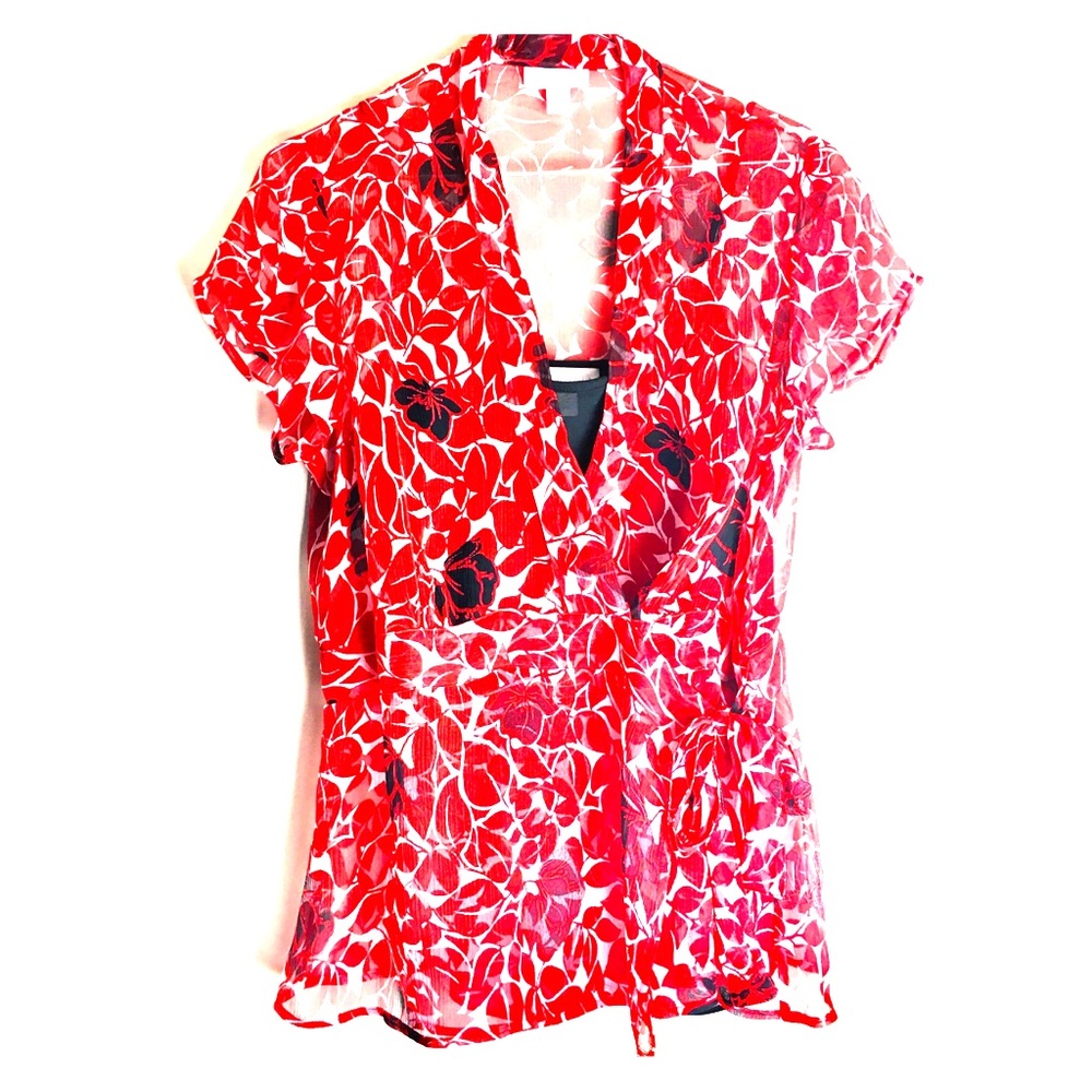 Charter Club 2 Piece Silk Blouse Women’s Size 6